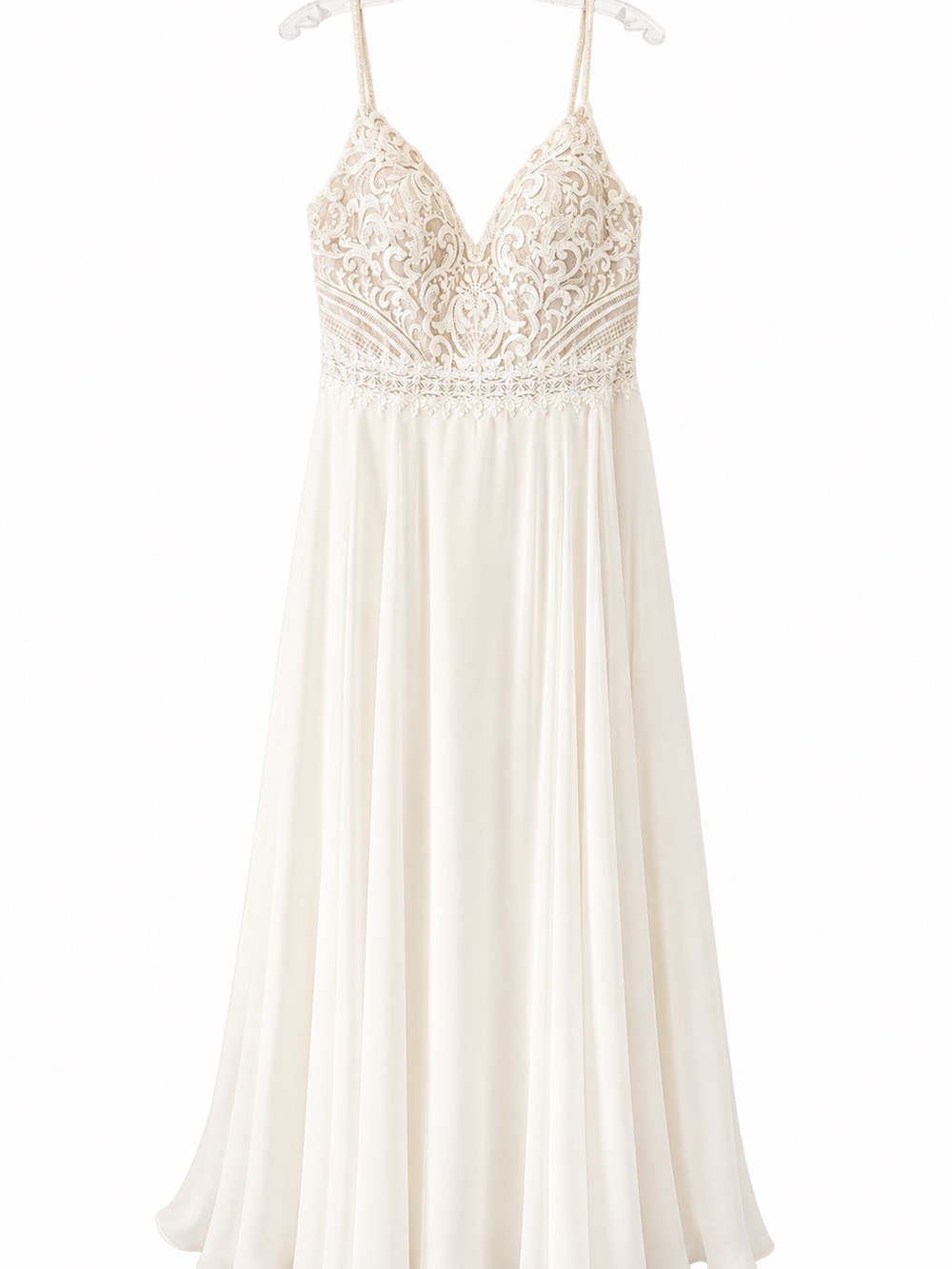 Rebecca Ingram βLorraineβ (Style 20RS712) wedding gown in Ivory, US Size 20.